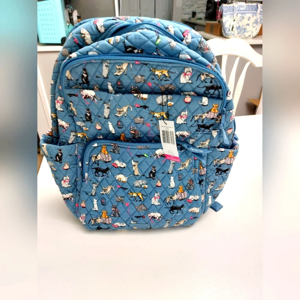Large Essential Backpack Cat's Meow NWT